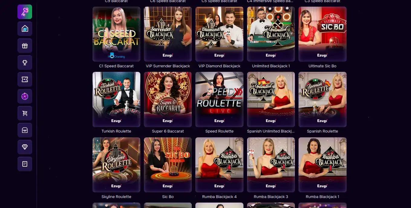 Интерфейс казино Волна на компьютере и телефоне